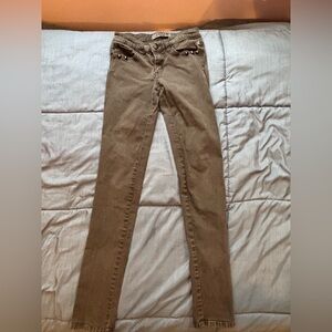 TRIPP NYC Black Studded Skinny Jeans Size 1 – Lightning Bolt Pockets